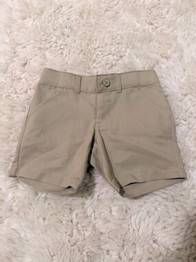 French Toast Girls' Khaki School Shorts